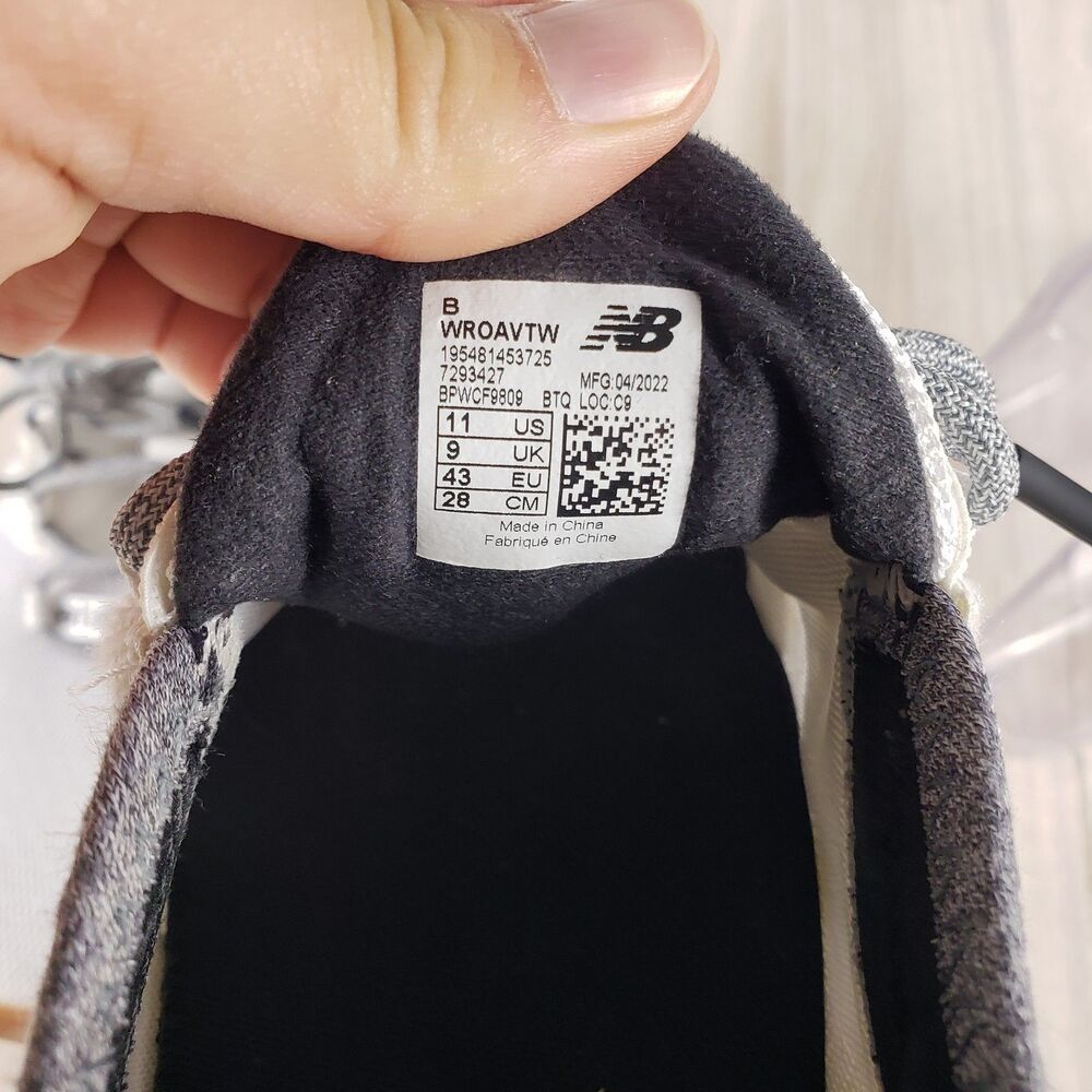 New Balance Fresh Foam Roav Women Running Shoes Grey WROAVTG Size 11 - Picture 9 of 9